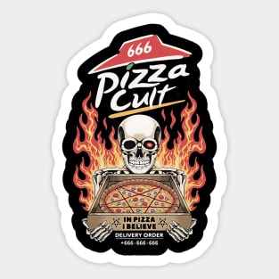 Pizza Cult Sticker